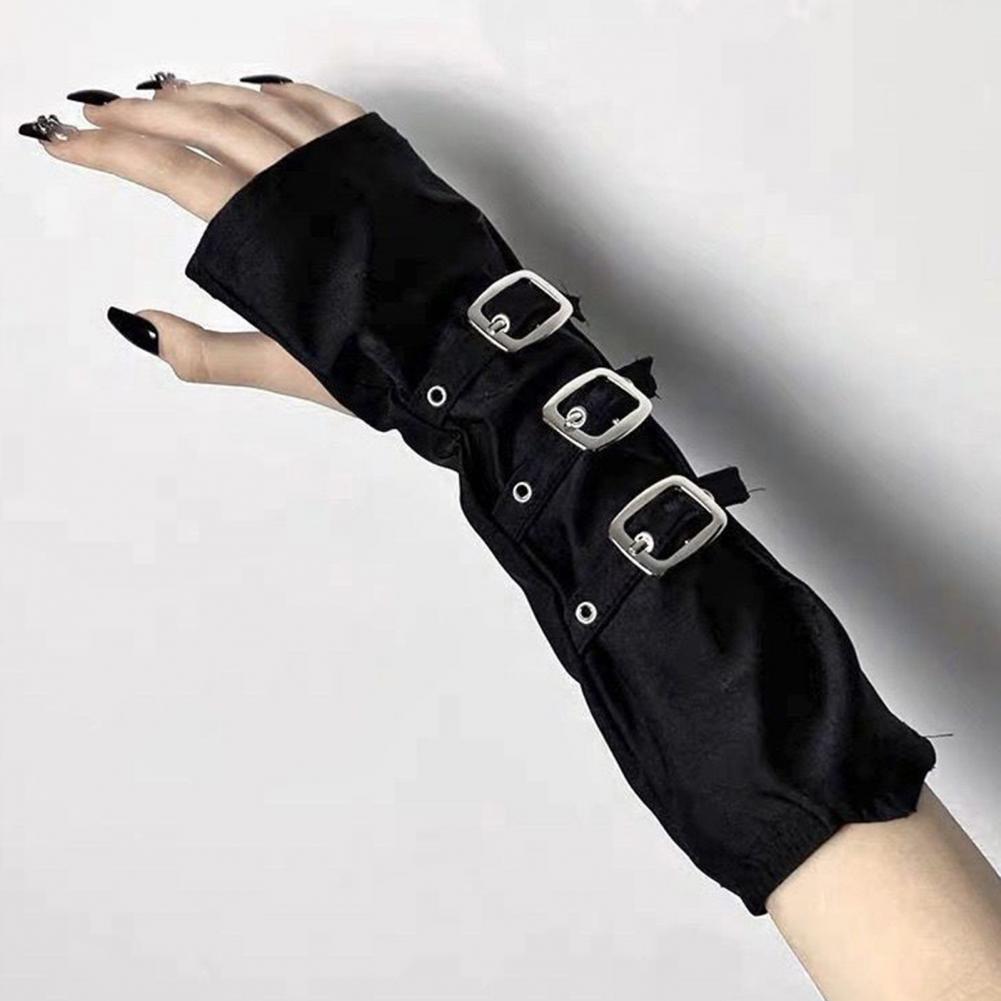 Aquecedores de Braço Góticos,  - Fingerless Glove Knit avaliação e preço