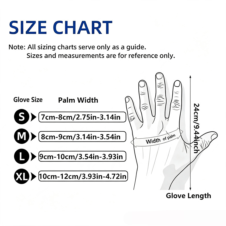100PCS/Box Luvas de Nitrilo Pr - Latex Disposable Glove avaliação e preço