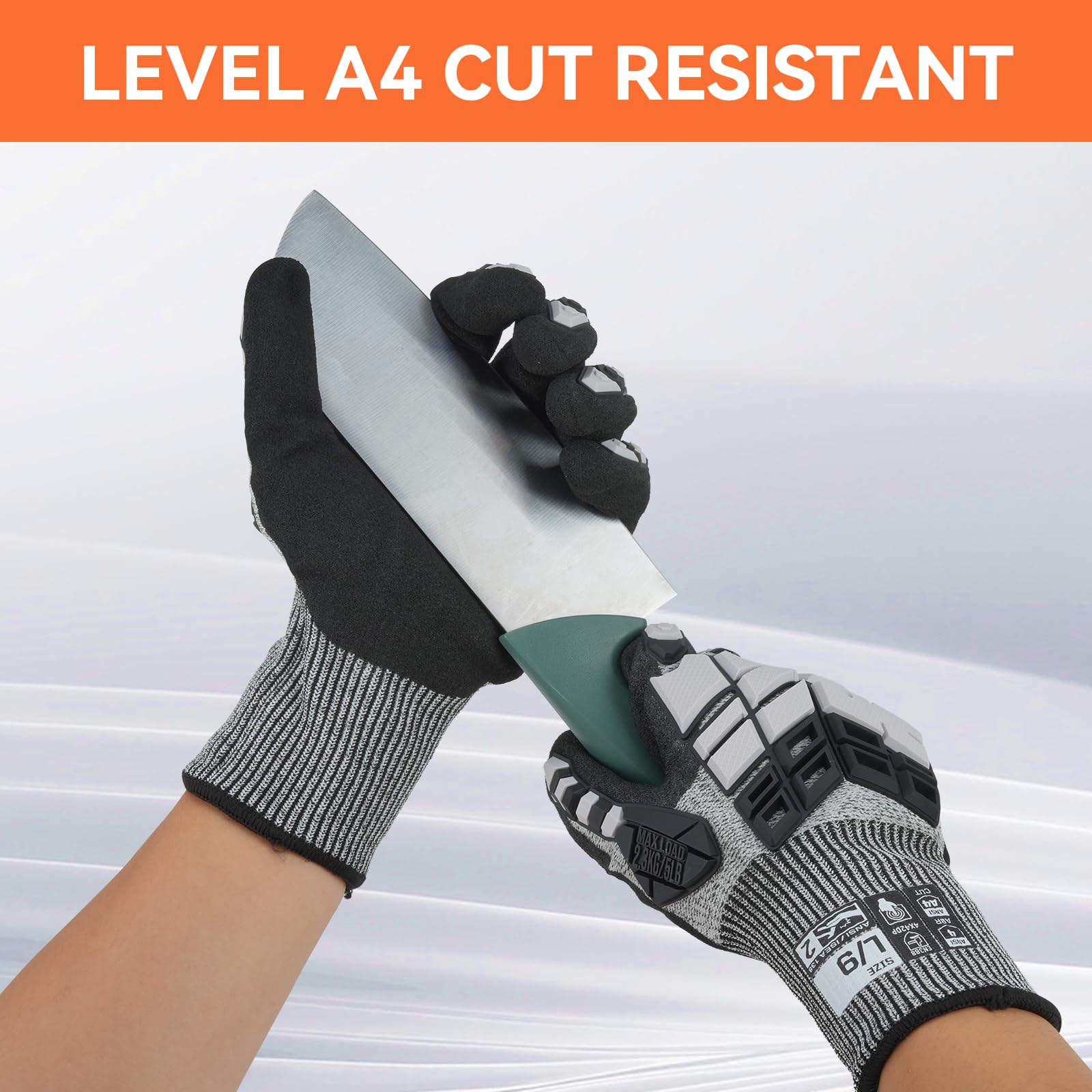 Luvas Anti-Impacto com Proteçã - Work Glove Impact avaliação e preço